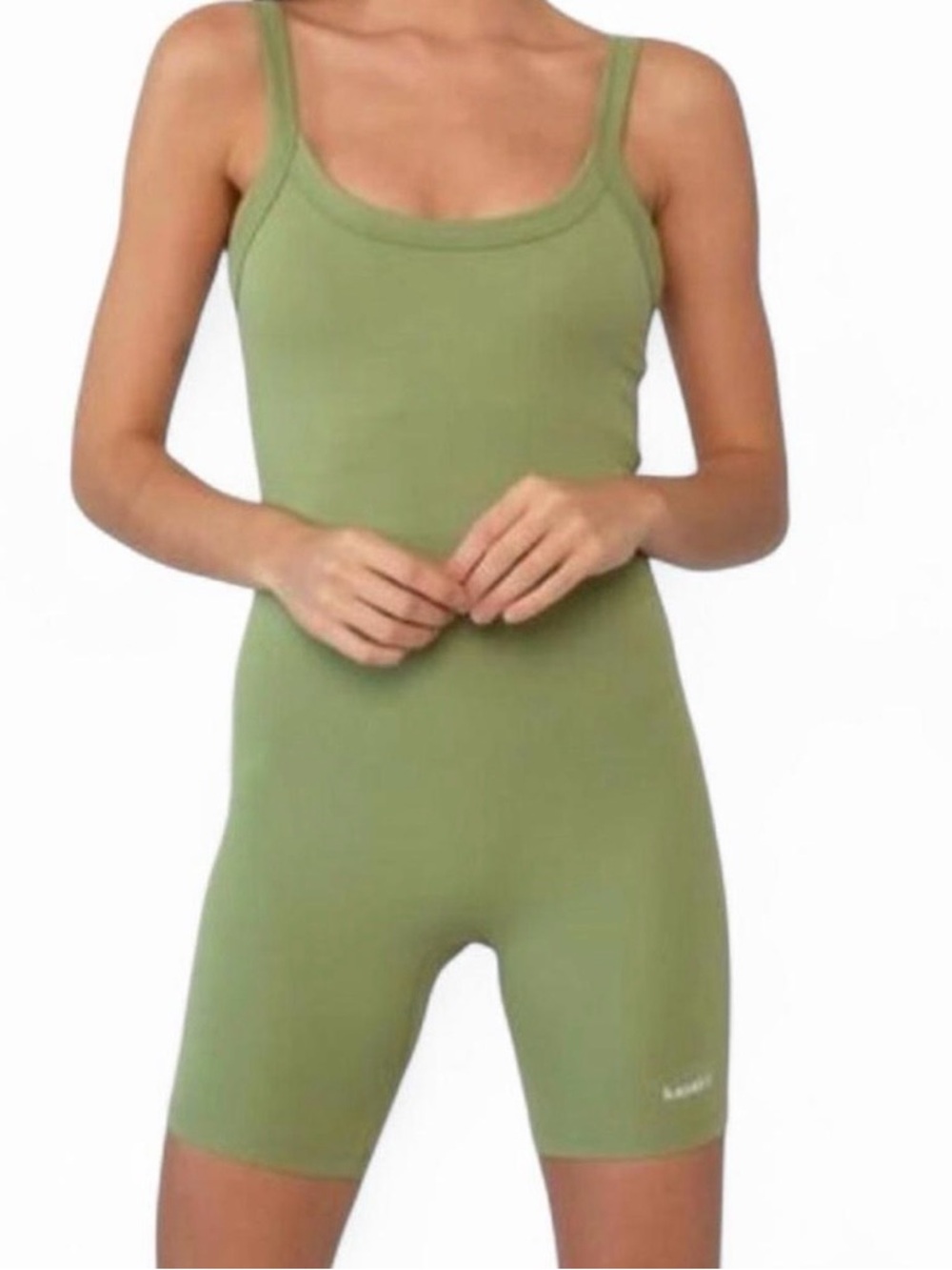 Kasakai rush onesie green romper